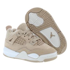 Zapatos Retro para Bebés y Niños Pequeños, Parte Superior de Cáñamo, Logotipo Bordado, Cómodos, con Cordones, Estilo Baloncesto - Product Image 4