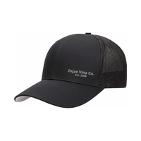 Casquettes de camionneur structurées à 6 panneaux OEM ODM, maille, visière incurvée, logo imprimé personnalisé, casquettes de sport ajustables extensibles pour hommes et femmes, course à pied