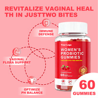 Probiotiques pour femmes OEM ODM avec gommes probiotiques à la canneberge pour la santé vaginale, probiotiques pour la santé vaginale, usine