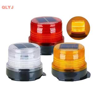 QLYJ 고급 DSN LED 차량 플레어 신호등 교통 깜박이등 (적색 및 청색) 도로 안전용 12V 점멸 비콘 라이트 - Product Image 2