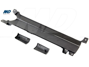 Console centrale en fibre de carbone et contour d'aération (3 pièces) (armure toile) pour Ferrari 2011 2013-458 Italia et Spider - Product Image 4