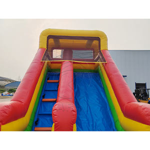 Glissades gonflables commerciales en PVC pour intérieur et extérieur, idéales pour les fêtes, petites glissades sèches gonflables, vente directe d'usine - Product Image 4