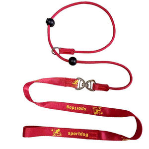 Rareve Dog Slip fune di piombo con Logo personalizzato anello di <span class=keywords><strong>Cardo</strong></span> doppio manico senza guinzagli di addestramento per cani di piccola taglia media - Product Image 4
