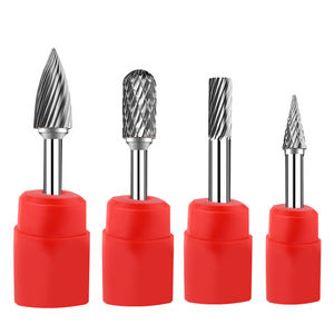 Fresa Rotante in Carburo Tipo A-F a Doppia Scanalatura Cilindrica/Sferica/Conica 6-12mm per Fresatura CNC di Metallo e Lavorazione del Legno - Product Image 6