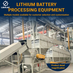 Machine de recyclage de batterie Ligne de recyclage de batterie lithium-ion cylindrique Usine de recyclage de batterie d'emballage souple - Product Image 6