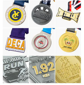 Medallas de Competición de Aleación de Zinc con Esmalte 3D y Logotipo Personalizado, Medallas Rectangulares de Oro, Plata y Bronce para Jiu Jitsu Brasileño - Product Image 5