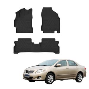 Alfombrillas de Coche Chengan de Lujo para Todo Clima, Impermeables, Antideslizantes, de TPE de 5 mm de Grosor, con 1 Año de Garantía, Juego Completo de 3 Piezas - Product Image 4