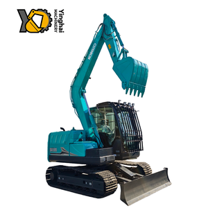 Mini-excavatrice sur chenilles Kobelco SK85-11 de 8 tonnes, moteur Yanmar, godet de 0,4 m³ pour travaux forestiers et municipaux - Product Image 3