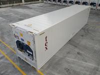 Fabrieksdirect 40 voet Thermo King vriescontainer met nauwkeurige temperatuurregeling voor de logistiek van vis, fruit, vlees en vaccins.