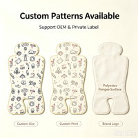 Coussin de siège auto universel en gel rafraîchissant pour poussette d'été, motif imprimé personnalisé pour poussette bébé