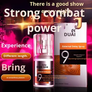 King 9 Cuidado personal de los hombres <span class=keywords><strong>Spray</strong></span> de larga duración Mejora la duración extendida Pareja Pasión - Product Image 3