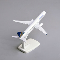 Maquette d'avion en métal 16 cm 1/400 Continental Airlines B737-800, design moderne style vol