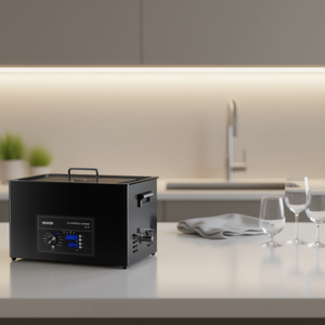 Limpiador Ultrasónico Vevor de 30L con Cesta de Acero Inoxidable, Control de Perilla, Temporizador Digital, Máquina de Limpieza Doméstica - Product Image 2