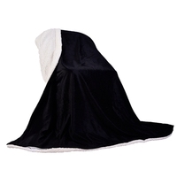 Maßgefertigte Polyester-Strickdecke Superweiche Warme Nerzdecke Sherpa-Decken für den Winter