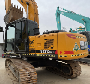 Excavatrice utilisée de SANYY SY215C-9 la Chine originale SY125C SY75C SY235C SY26U machines de construction de haute qualité à vendre - Product Image 4
