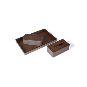 Venta al por mayor de alta calidad de lujo moderno para servir comida bandejas rectangulares sólidas decoraciones para el hogar productos ecológicos 2024 - Product Image 2
