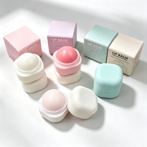 Baume à lèvres carré en marque privée, biologique, hydratant, saveur fruitée, en forme de macaron, soin des lèvres, logo personnalisé - Product Image 2