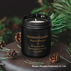 Bougie d'aromathérapie à la cire <span class=keywords><strong>de</strong></span> soja naturelle Healing Night Parfum durable sans fumée noire pour la relaxation dans la chambre <span class=keywords><strong>de</strong></span> Noël - Product Image 2