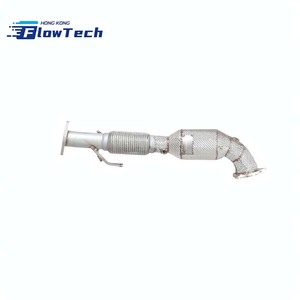 ท่อลงสแตนเลส T304 แบบไหลเวียนสูงพร้อมแผ่นกันความร้อนสำหรับฟอร์ด โฟกัส เอสที 2.0T – ท่อไอเสียประสิทธิภาพสูงแบบยึดติดโดยตรง - Product Image 3