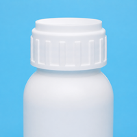 Bouteille en plastique HDPE PP de 50 ml, 100 ml, 200 ml avec bouchon à vis pour réactifs pharmaceutiques, produits vétérinaires, échantillons cosmétiques, usine OEM