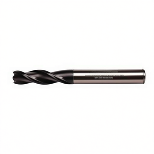 Cortador HSS Co Ta1415 con recubrimiento TiAlN, hélice de 30 grados, corto para ranuras, 3 filos de corte con vástago Weldon - Product Image 2