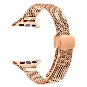 สายนาฬิกาแม่เหล็กแบบมิลานสำหรับ iWatch <span class=keywords><strong>7</strong></span>/8/9/10สแตนเลสสตีลหรูหรา42/44/45/46/49มม. อัลตร้า2สำหรับ <span class=keywords><strong>Apple</strong></span> <span class=keywords><strong>Watch</strong></span> - Product Image 3