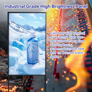 Écran publicitaire d'affichage à cristaux liquides d'intense luminosité pour des joueurs accrochants de fenêtre de magasin et de détail pour le signage numérique - Product Image 6