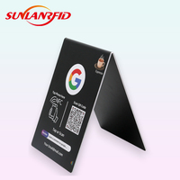 حامل NFC مخصص بسعر مصنع منخفض، حامل من البلاستيك والأكريليك، واجهة اتصال RFID بتردد 13.56 ميجاهرتز، تقييمات عالية لحامل NFC من جوجل