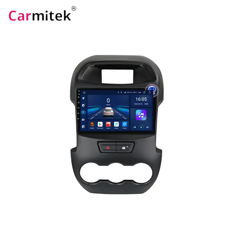 Untuk Ford Ranger 2012 2013 2014 2015 Android 12 Stereo mobil Radio Multimedia pemutar Video navigasi GPS Carplay kipas keren suara AI