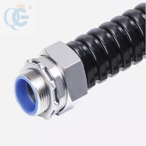 Le manchon de câble en <span class=keywords><strong>acier</strong></span> enduit de PVC flexible a épaissi le fil et le tuyau ondulé avec le diamètre intérieur de 10mm-de 30mm - Product Image 2