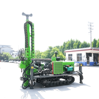 Foreuse hydraulique sur chenilles JUTOP JTHC-600 avec pompe diesel 91KW, profondeur max. 650m, prix usine