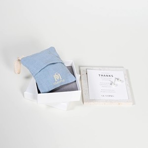 GLAMPKG New Eco-Friendly Linen Cotton Jewelry Custom Size for Earrings Necklace Ring Can Be CustomizeJewelry Gift Bag Packaging - Product Image 3