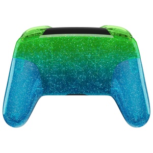 Coques de remplacement personnalisées EXtremeRate pour la coque avant et arrière avec poignées pour manette Nintendo Switch Pro - Product Image 3
