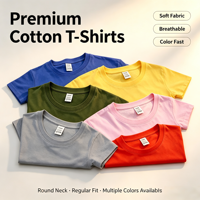 T-shirt personnalisé OEM ODM unisexe à col rond et manches courtes, t-shirt vierge avec logo personnalisé, motif personnalisé, impression graphique personnalisée