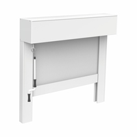 Store banne électrique en métal pour intérieur et extérieur avec ombrage intimité et design moderne