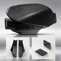 Accessoires modifiés pour moto, protège-mains pour Bombardier Can-Am Ryke 600 900, tous modèles, kit de déflecteur d'air en plastique