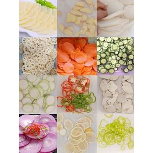 Composant de trancheuse industrielle réglable pour fruits et légumes, compatible avec les machines à pulper le manioc, l'ananas, les agrumes et les tomates - Product Image 2