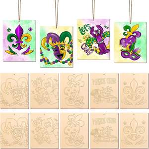 Houten DIY-schilderset voor kinderen - Creatieve tekenset, educatief speelgoed & perfect cadeau voor feestdagen en verjaardagen - Product Image 3