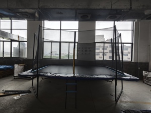 <span class=keywords><strong>Trampoline</strong></span> enfants 7 * 10FT carré grand <span class=keywords><strong>trampoline</strong></span> de jardin <span class=keywords><strong>avec</strong></span> <span class=keywords><strong>filet</strong></span> de sécurité intérieur - Product Image 6