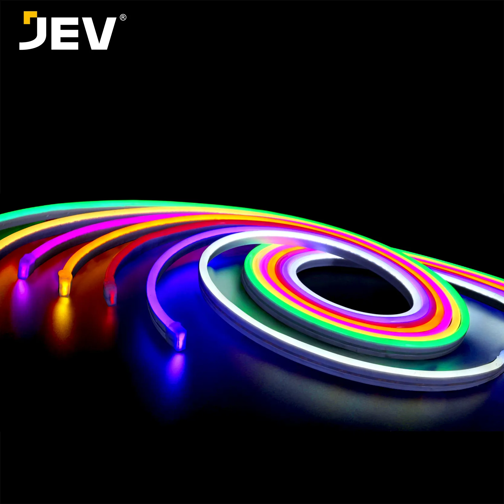 Neon Flexible RGBIC LED-Streifen Ip66 Wasserdichtes Silikon Neon LED-Licht leiste 30m Dekoration Biegbare Lichter RGB Neonlichter Zeichen