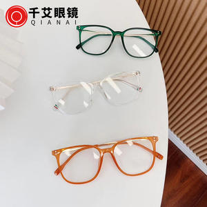 Monturas de gafas Qianai con filtro de luz azul, rectangulares, TR90, montura completa, gafas protectoras para mujer, para miopía - Product Image 5