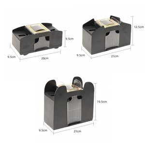 Barajador de Cartas de Póker Automático de Diseño Moderno, Funciona con Batería, Material Plástico, Máquina para Barajar Cartas para Viajes y Uso Doméstico - Product Image 6