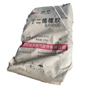 จีนกำเนิดยาง Polybutadiene/Butadiene ยาง BR9000 (PBR)
