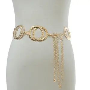 Vendita direttamente dalla fabbrica di moda <span class=keywords><strong>oro</strong></span> <span class=keywords><strong>cintura</strong></span> a catena <span class=keywords><strong>per</strong></span> abito da donna - Product Image 1