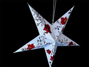 Handmade Removable Paper Star Lantern Cutwork <b>Hanging</b> Light <b>for</b> Art Deco <b>Home</b> Decor Diwali Parties & Celebrations - Product Image 5