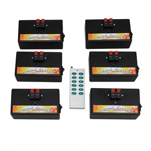 Système de tir à distance ALi AN02R-6 12Cue 2 canaux avec allumage rapide et effets d'étincelles pour spectacles pyrotechniques événementiels - Product Image 1