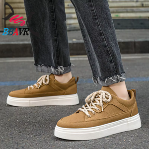 Nuevas Zapatillas Deportivas Casuales de Mezclilla para Hombre, Transpirables, de Verano, para Estudiantes, con Forro de Malla, Cordones Delanteros, Suela de Goma, a la Moda - Product Image 4