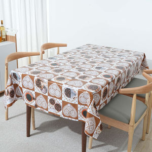 Nappes en <span class=keywords><strong>toile</strong></span> <span class=keywords><strong>cirée</strong></span> imperméable avec logo personnalisé pour les décorations de mariage - Product Image 3