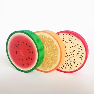 Neuankömmling 6 Stück Beauty Puff Wassermelone Orange Drachen frucht Make-up Schwamm