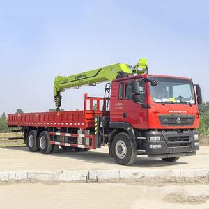 รถบรรทุกติดเครน Sinotruk TX 6x4 พร้อมบูม Zoomlion 14 ตัน 5 ท่อน ครบชุดสำหรับงานวิศวกรรมสะพาน - Product Image 3